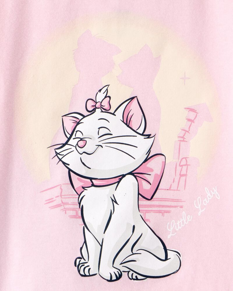 Baby Girl 2-Piece Aristocats Outfit Set, image 4 of 5 slides