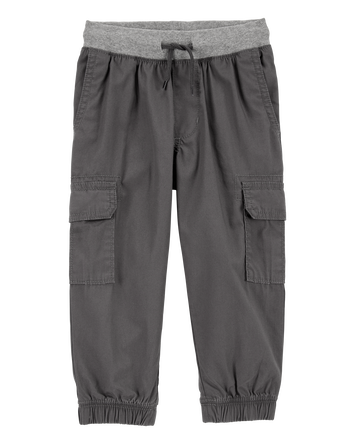 Toddler Pull-On Cargo Joggers, 