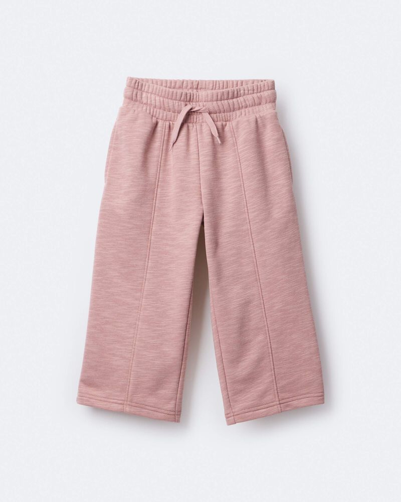 Toddler Girl Linda Wide Leg Pant - Mauve, image 2 of 6 slides