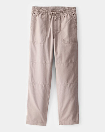Boys Everyday Pull-On Pants - Taupe, 