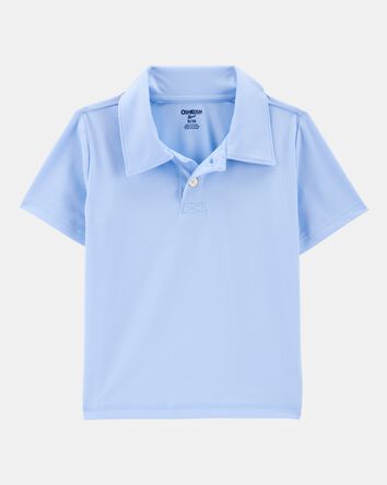 Toddler Active Uniform Polo Shirt in Moisture Wicking BeCool&trade; Fabric - Blue, 