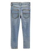 Baby Sun Faded Light Wash Skinny-Leg Jeans, image 2 of 4 slides