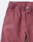 Toddler Barrel Pant - Burgundy, image 7 of 8 slides