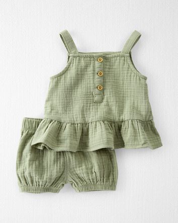 Baby 2 Piece Organic Cotton Set, 