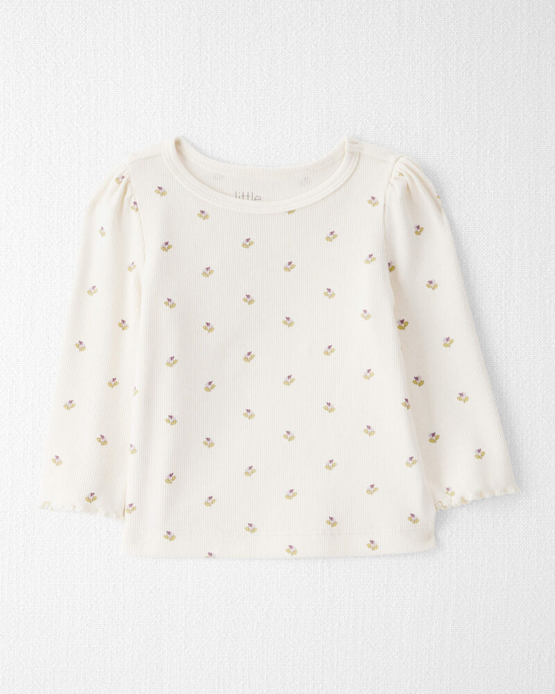 Baby Girl 2-Piece Organic Cotton Jumper Set, image 3 of 7 slides