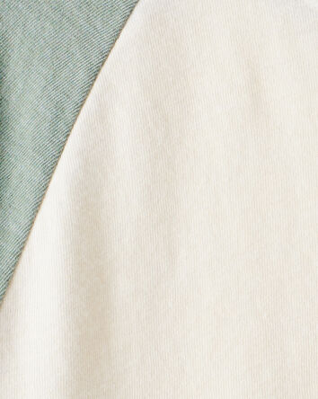 Boys Long-Sleeve Raglan Tee - Green, 