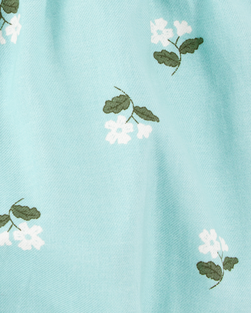 Baby Floral Cotton Romper, image 2 of 3 slides