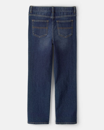 Kid Dark Wash Relaxed-Fit Classic Jeans, 