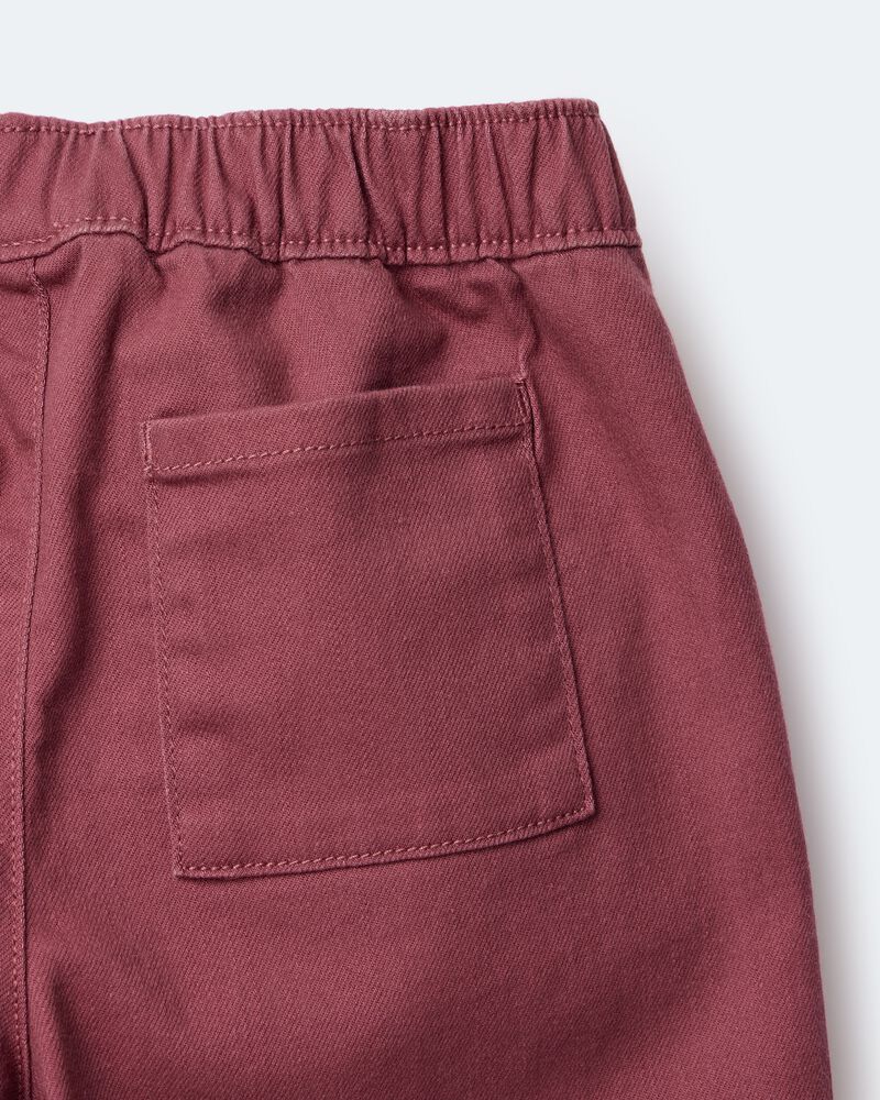 Toddler Barrel Pant - Burgundy, image 8 of 8 slides