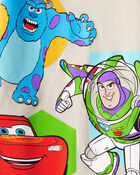 Toddler Boy Pixar Character Short-Sleeve Graphic Tee - Cream, image 4 of 4 slides