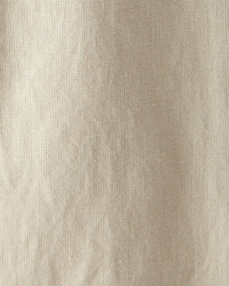 Toddler Linen Pants Made with Organic Cotton, image 6 of 7 slides