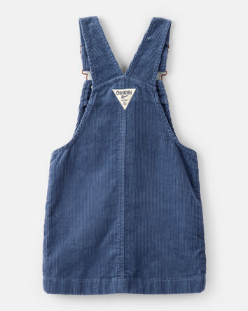 Toddler Girl Corduroy Skirtall - Blue, 
