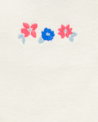 Baby Girl 3-Piece Floral Little Diaper Cover Set - Coral, image 3 of 4 slides