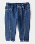 Baby 3-Piece Floral Little Vest Set - Pink/White, image 2 of 7 slides