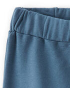 Toddler 2-Pack Organic Cotton Pants - Deep Teal/Heather Grey, image 3 of 4 slides