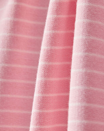 Baby Girl PurelySoft Long-Sleeve Jumpsuit - Pink, 