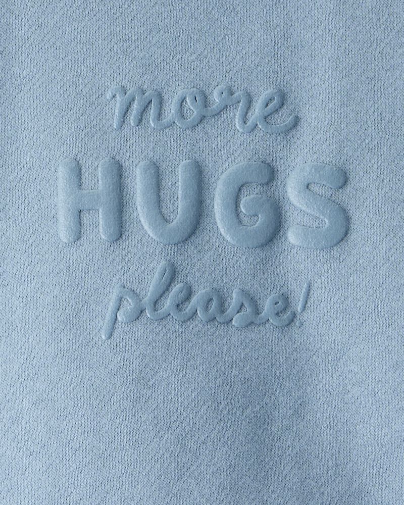 Baby Boy DayDream Fleece Sweatshirt - Blue, image 3 of 4 slides