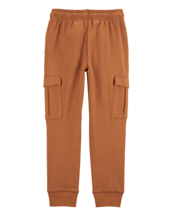 Kid Pull-On Knit Cargo Pants, 