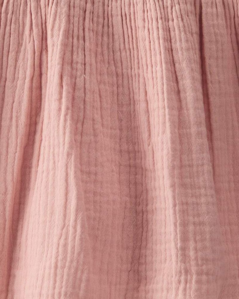 Baby Organic Cotton Gauze Dress, image 4 of 6 slides