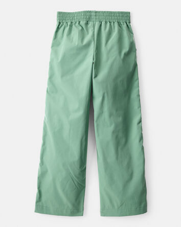 Girls Woven Active Pants - Green, 