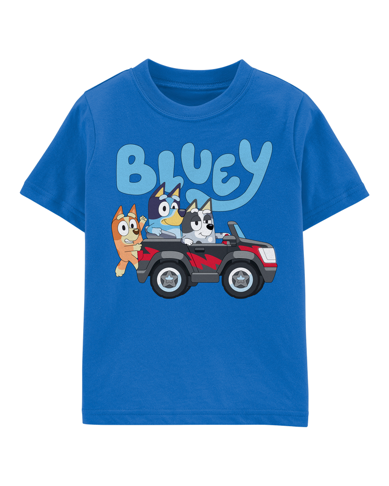Toddler Bluey Graphic Tee - Blue, image 1 of 2 slides