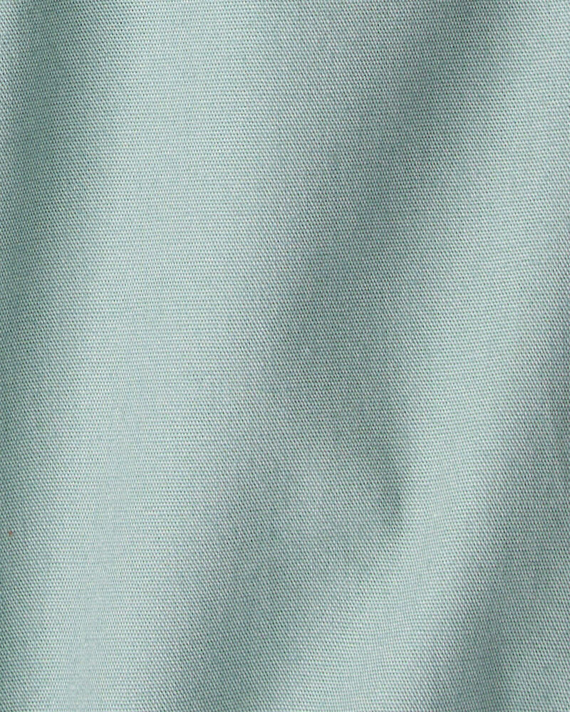 Baby Boy 2-Piece Plaid Cotton Long-Sleeve Tee & Pant Set - Brown/Green, image 5 of 6 slides