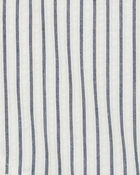 Baby Striped Polo Romper, image 2 of 3 slides