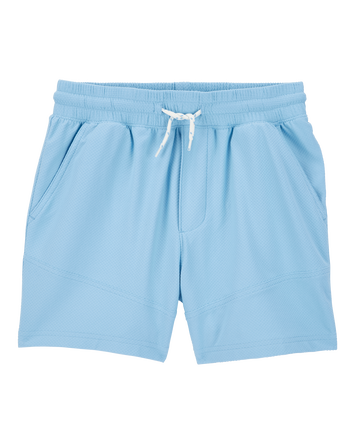 Boys Active Mesh Shorts - Blue, 