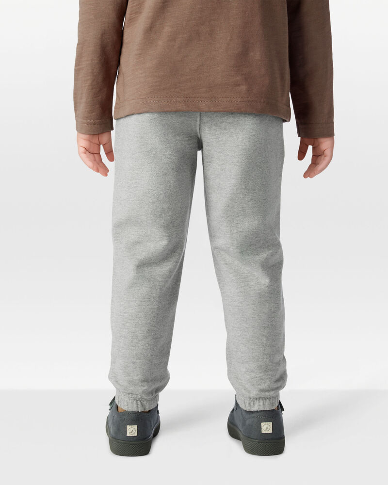 Toddler 2-Pack Organic Cotton French Terry Sweatpants, image 6 of 10 slides