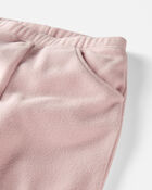 Toddler Girl 2-Piece Recycled Microfleece Set - Pink, image 2 of 3 slides