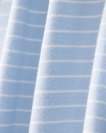 Baby Boy PurelySoft Long-Sleeve Jumpsuit - Blue, 