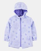 Toddler Girl PAW Patrol Rain Jacket - Purple, image 1 of 3 slides