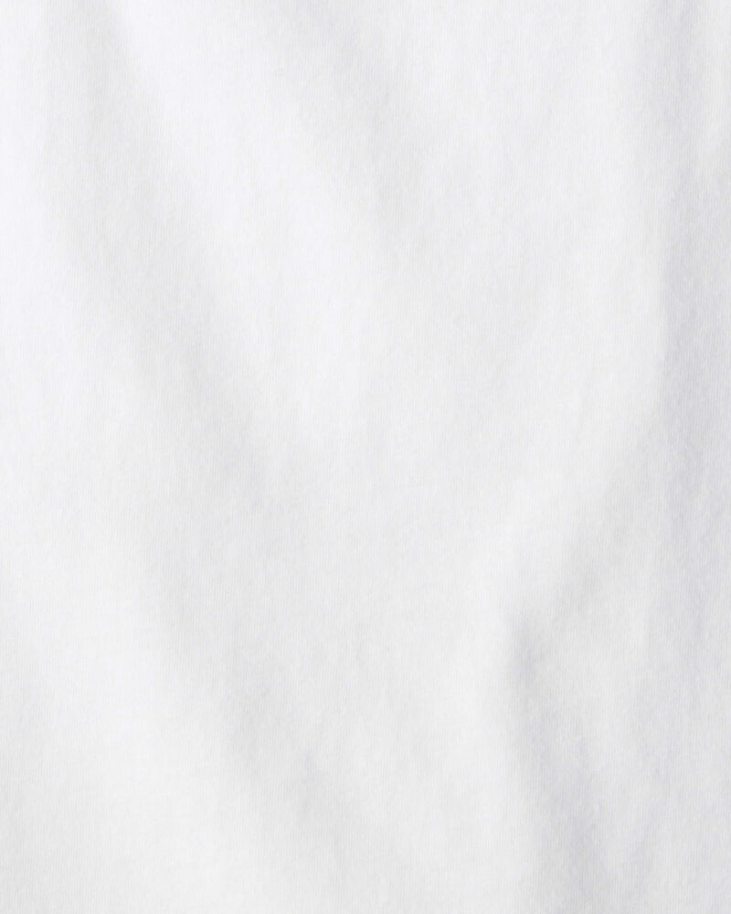 Girls 3-Pack Cami Tank Undershirts - White, image 2 of 3 slides