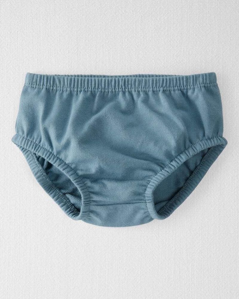 Baby Organic Cotton Pocket Dress in Cottage Blue
, image 4 of 6 slides