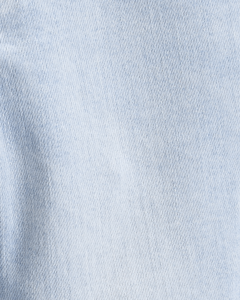 Baby Light Blue Wash Skinny-Leg Jeans, image 3 of 4 slides