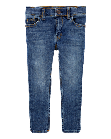 Baby Medium Wash Skinny-Leg Jeans, 