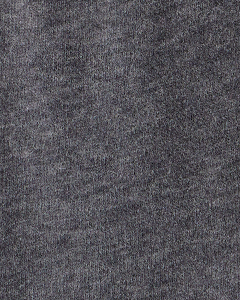 Baby Girl Bow Striped Long-Sleeve Tee & Pant Set - White/Grey, image 3 of 5 slides