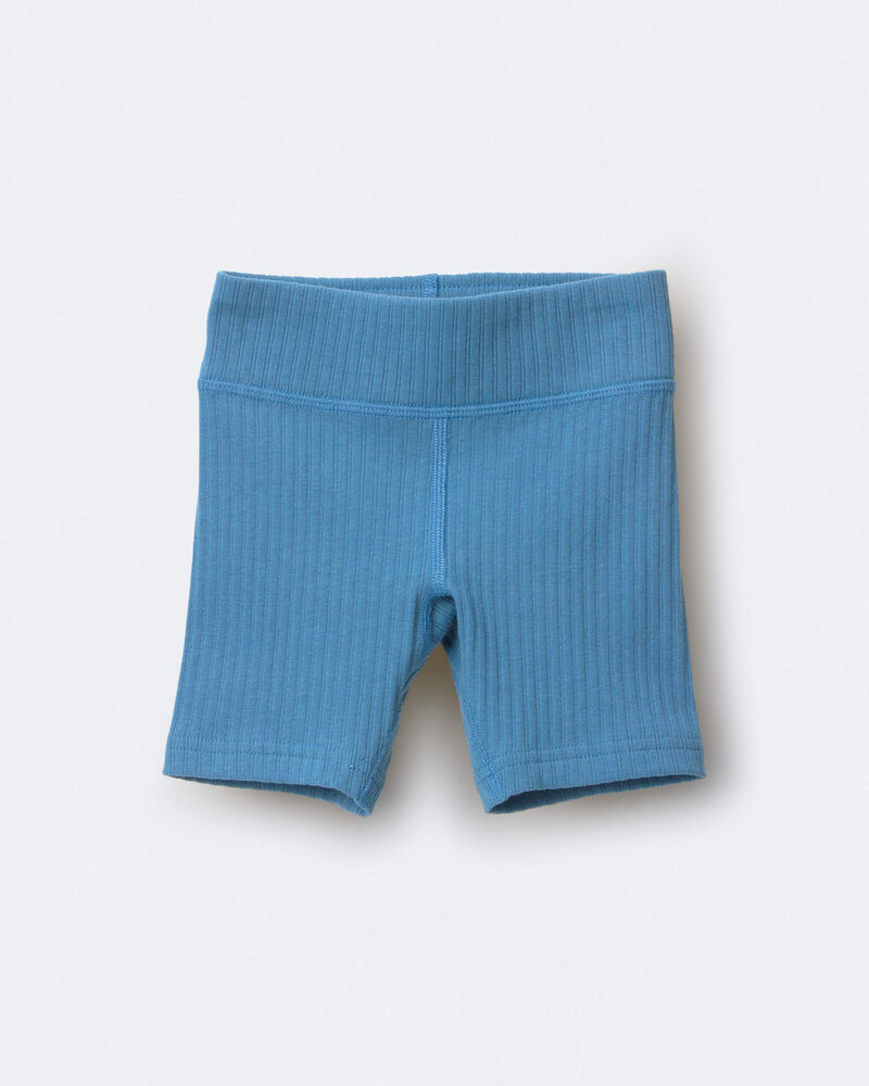 Toddler Girl Brooklyn Bike Shorts - Blue, image 2 of 6 slides