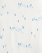 Baby Boy 3-Piece Fleece Vest Outfit Set - Blue, image 3 of 5 slides