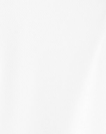 Boys Piqu&eacute; Polo Shirt - White, 