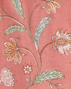 Toddler Wildflower Print Smocked Square Neck Top, image 2 of 3 slides