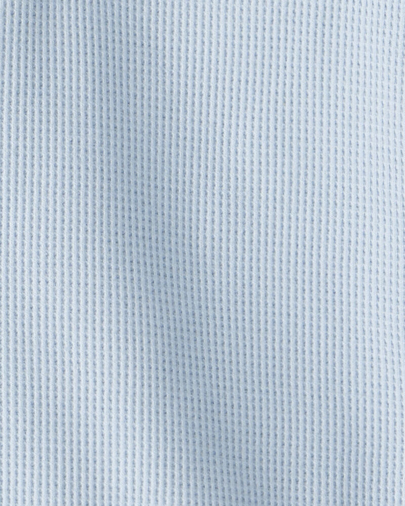 Toddler Boy 2-Piece Organic Cotton Waffle Knit Set, image 3 of 4 slides