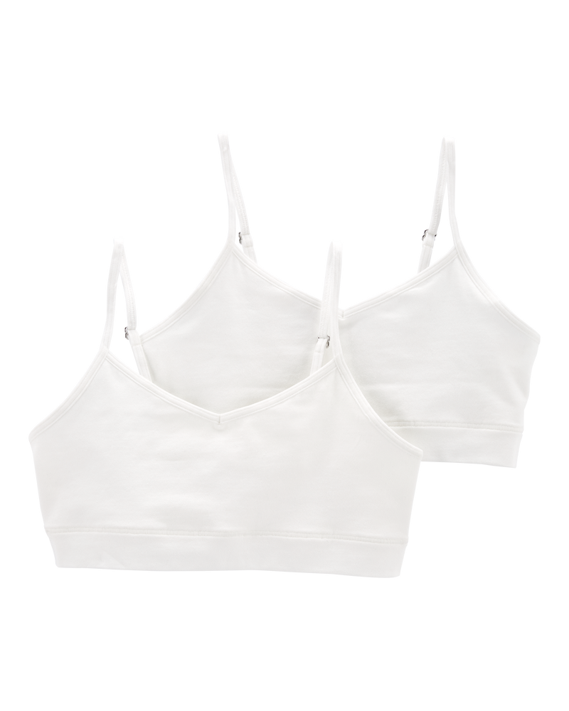 Kid 2-Pack Bralettes, image 1 of 3 slides