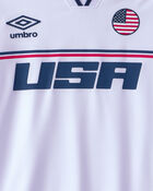 Kids Umbro USA Soccer Jersey - Red/White/Blue, image 3 of 3 slides