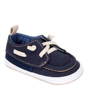 Baby Boy Boat Shoes - Navy, 