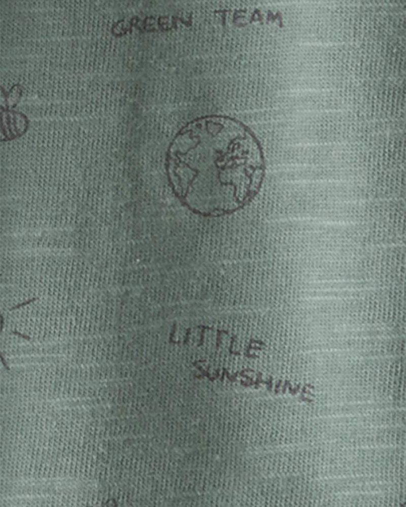 Baby 3-Pack Organic Cotton Rib Bodysuits, image 3 of 6 slides