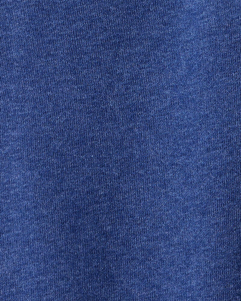 Boys Fleece Drawstring Joggers - Blue, image 3 of 4 slides