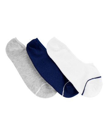 Kid 3-Pack No-Show Socks, 