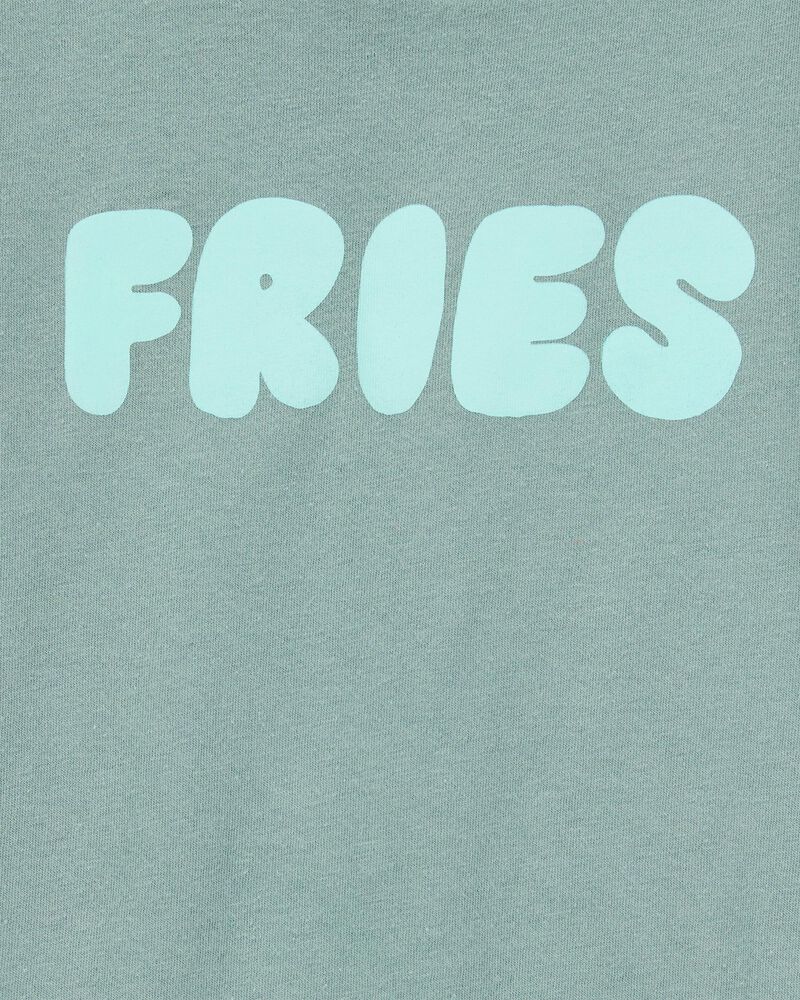 Toddler Boy Fries Short-Sleeve Graphic Tee - Green, image 2 of 3 slides