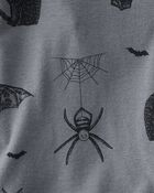 Baby Organic Cotton Pajamas in Spooky Creatures Print, image 3 of 4 slides